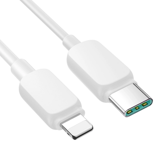 Cablu Date si Incarcare USB-C - Lightning Joyroom S-A14, 30W, 1.2m, Alb