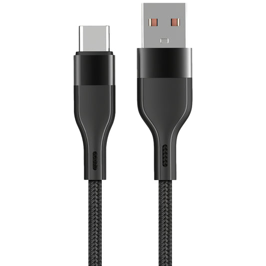 Cablu Date si Incarcare USB-A - USB-C MaXlife MXUC-07, 20W, 1m, Negru