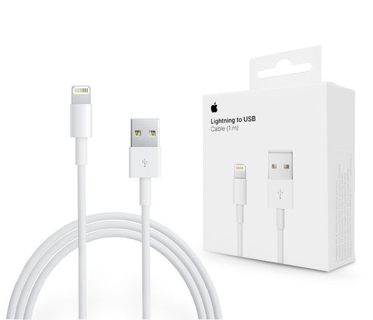 Cablu Date si Incarcare USB-A - Lightning Apple A1480, 18W, 1m, Alb MUQW3ZM/A