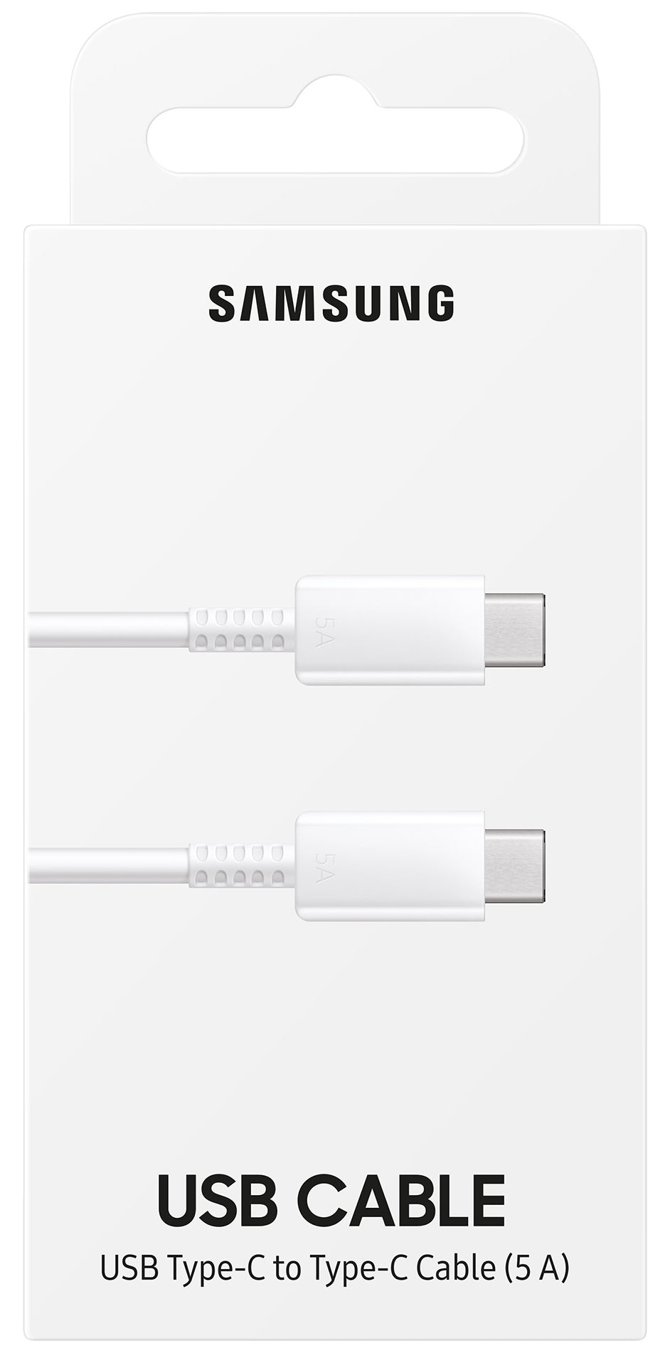 Cablu Date si Incarcare USB-C - USB-C Samsung EP-DN975, 100W, 1m, Alb EP-DN975BWEGWW
