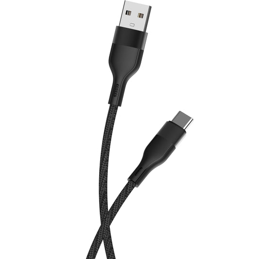 Cablu Date si Incarcare USB-A - USB-C MaXlife MXUC-07, 20W, 1m, Negru