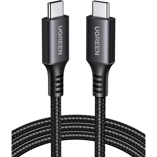 Cablu Date si Incarcare USB-C - USB-C UGREEN US567, 60W, 1m, Gri