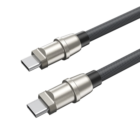 Cablu Date si Incarcare USB-C - Lightning BWOO, 27W, 0.3m, Negru