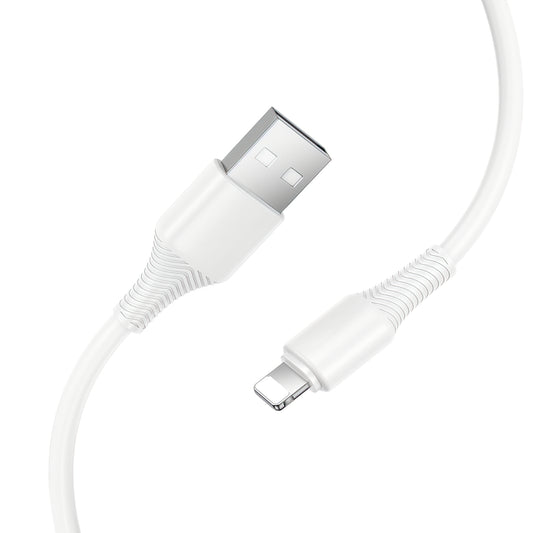 Cablu Date si Incarcare USB-A - Lightning HOCO X120, 18W, 1m, Alb