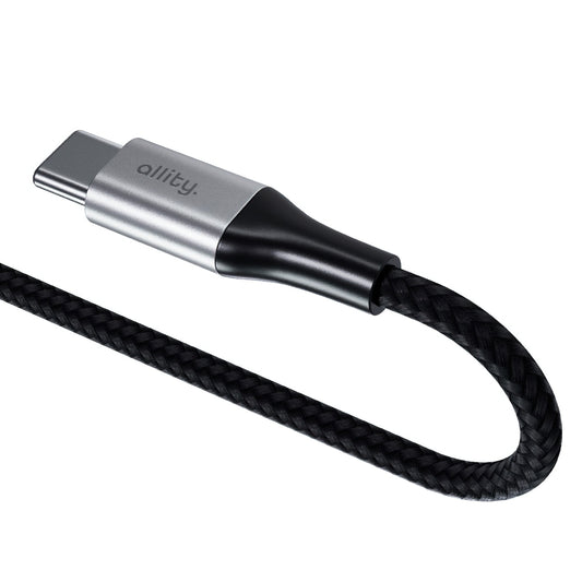 Cablu Date si Incarcare USB-C - USB-C Allity. AUC-01, 100W, 1m, Negru