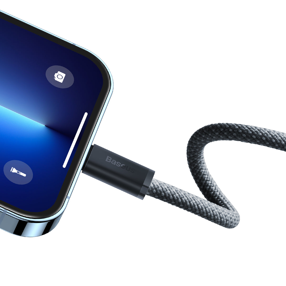 Cablu Date si Incarcare USB-C - Lightning Baseus Dynamic Series, 20W, 1m, Gri CALD000016