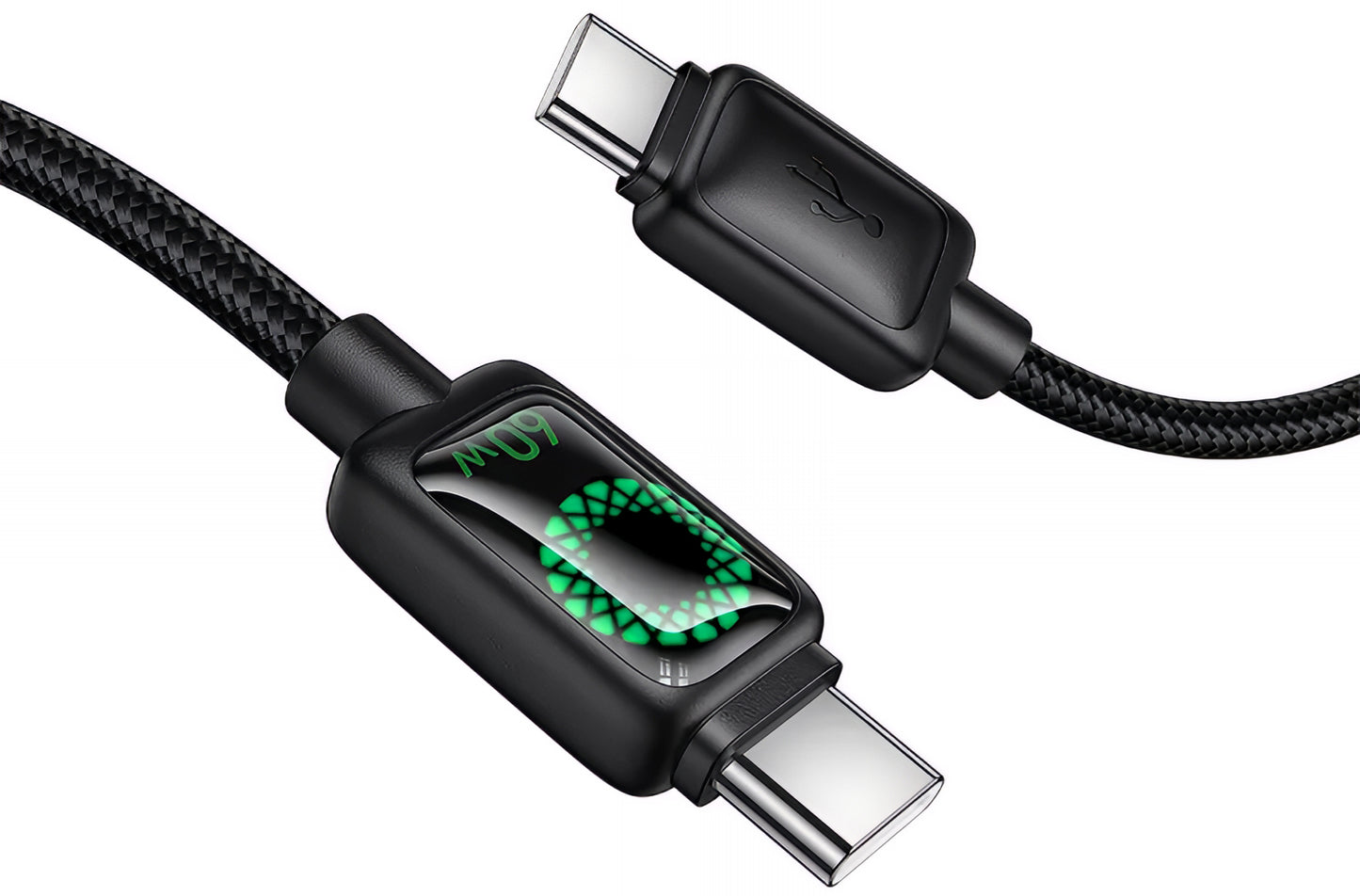 Cablu Date si Incarcare USB-C - USB-C HOCO U146, 60W, 1.2m, Negru