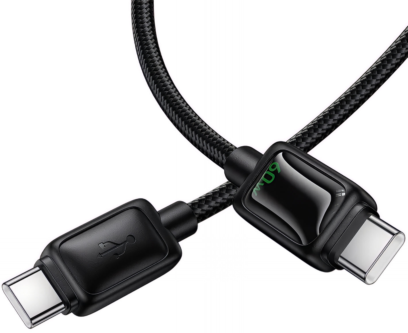 Cablu Date si Incarcare USB-C - USB-C HOCO U146, 60W, 1.2m, Negru