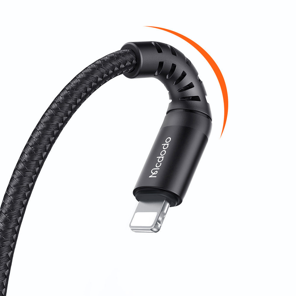 Cablu Date si Incarcare USB-A - Lightning McDodo CA-2261, 18W, 1m, Negru