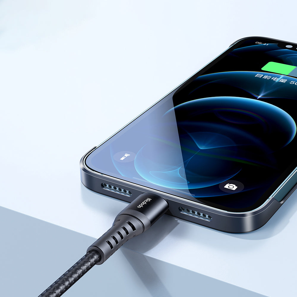 Cablu Date si Incarcare USB-A - Lightning McDodo CA-2261, 18W, 1m, Negru