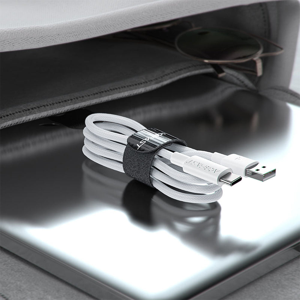 Cablu Date si Incarcare USB-A - USB-C Acefast C18-04, 18W, 1.2m, Alb
