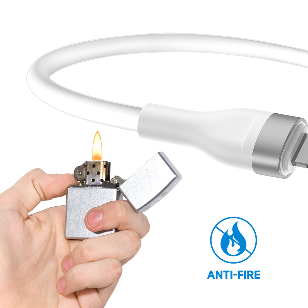 Cablu Date si Incarcare USB-A - USB-C Lito LD02C, 18W, 1.2m, Alb