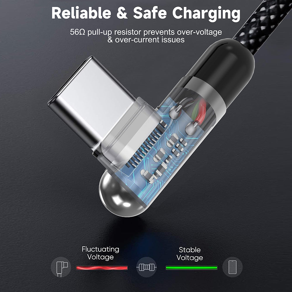 Cablu Date si Incarcare USB-A - USB-C Lito LD13C, 18W, 1m, Negru