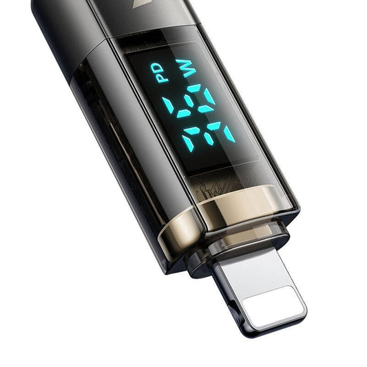 Cablu Date si Incarcare USB-C - Lightning McDodo CA-3600 Display Auto Power Off, 36W, 1.2m, Negru