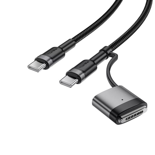 Cablu Incarcare Acefast, USB-C - USB-C / MagSafe 3, 240W, 1.2m, Negru