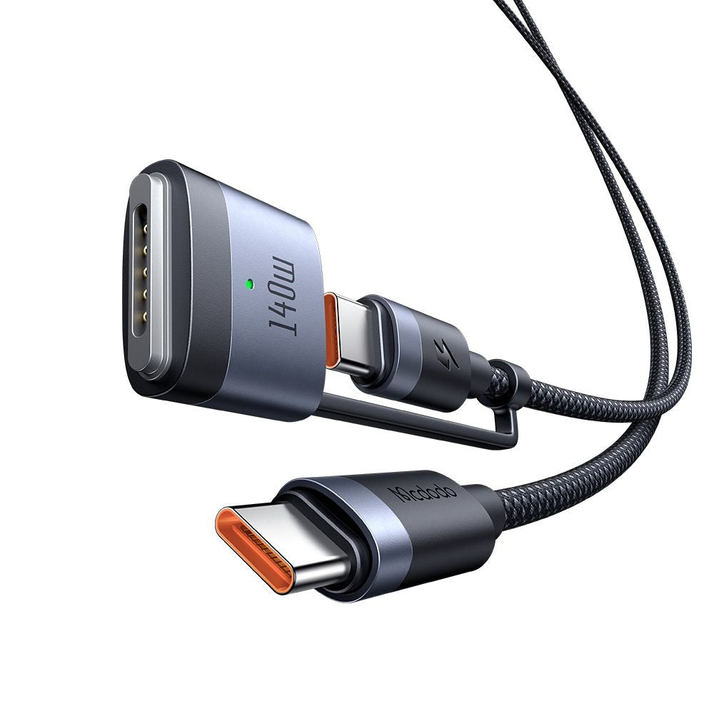 Cablu Incarcare McDodo CA-0140, USB-C - USB-C / MagSafe 3, 240W, 2m, Negru
