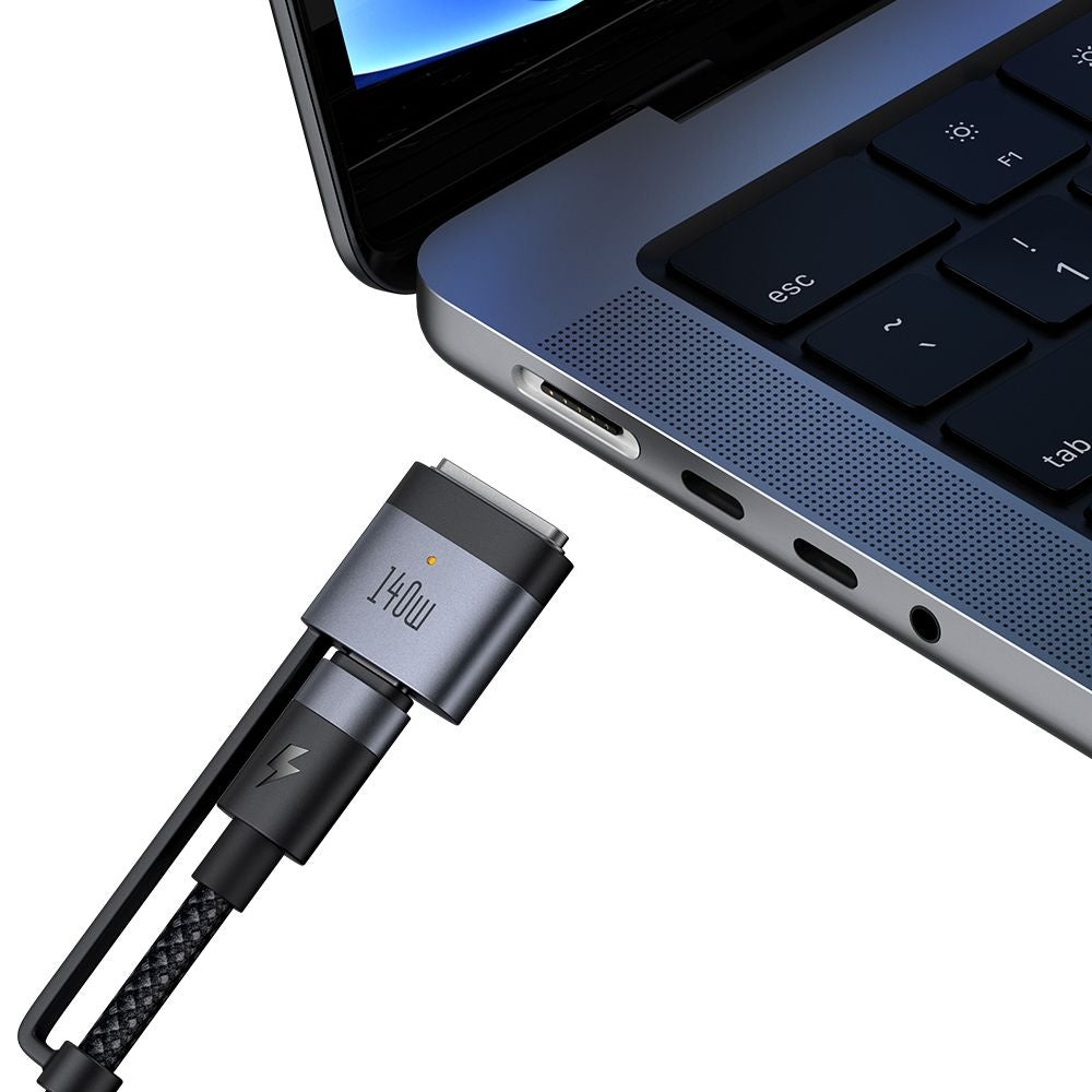 Cablu Incarcare McDodo CA-0140, USB-C - USB-C / MagSafe 3, 240W, 2m, Negru