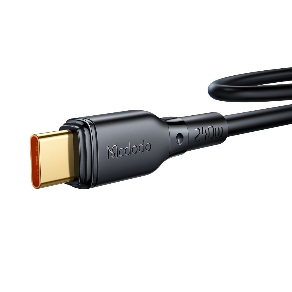 Cablu Date si Incarcare USB-C - USB-C McDodo CA-3310, 240W, 1.2m, Negru