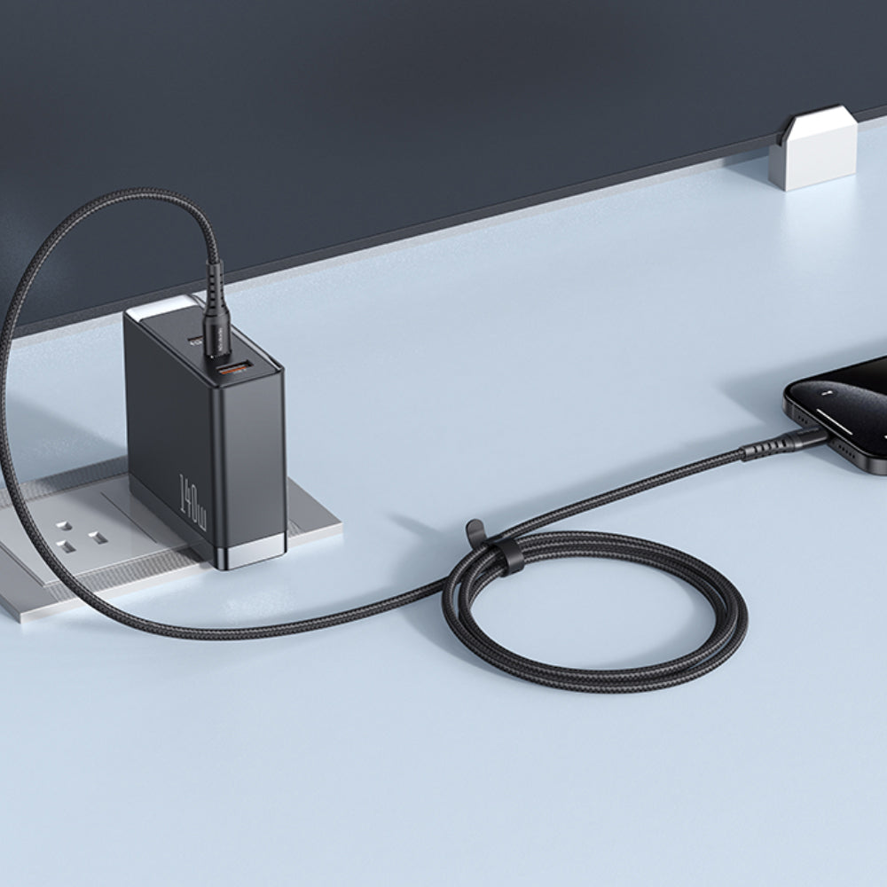 Cablu Date si Incarcare USB-C - USB-C McDodo CA-5641, 60W, 1m, Negru