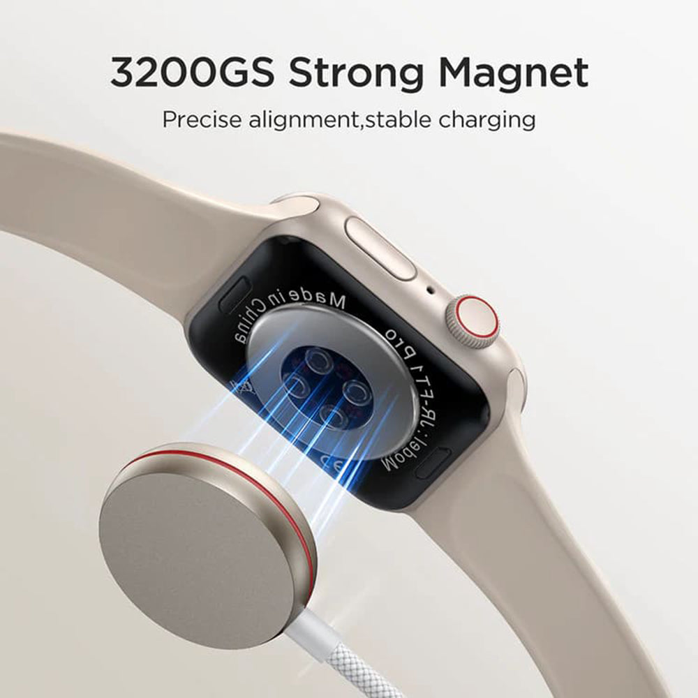 Incarcator Wireless Joyroom S-IW011 pentru Apple Watch Series, USB-C, Alb