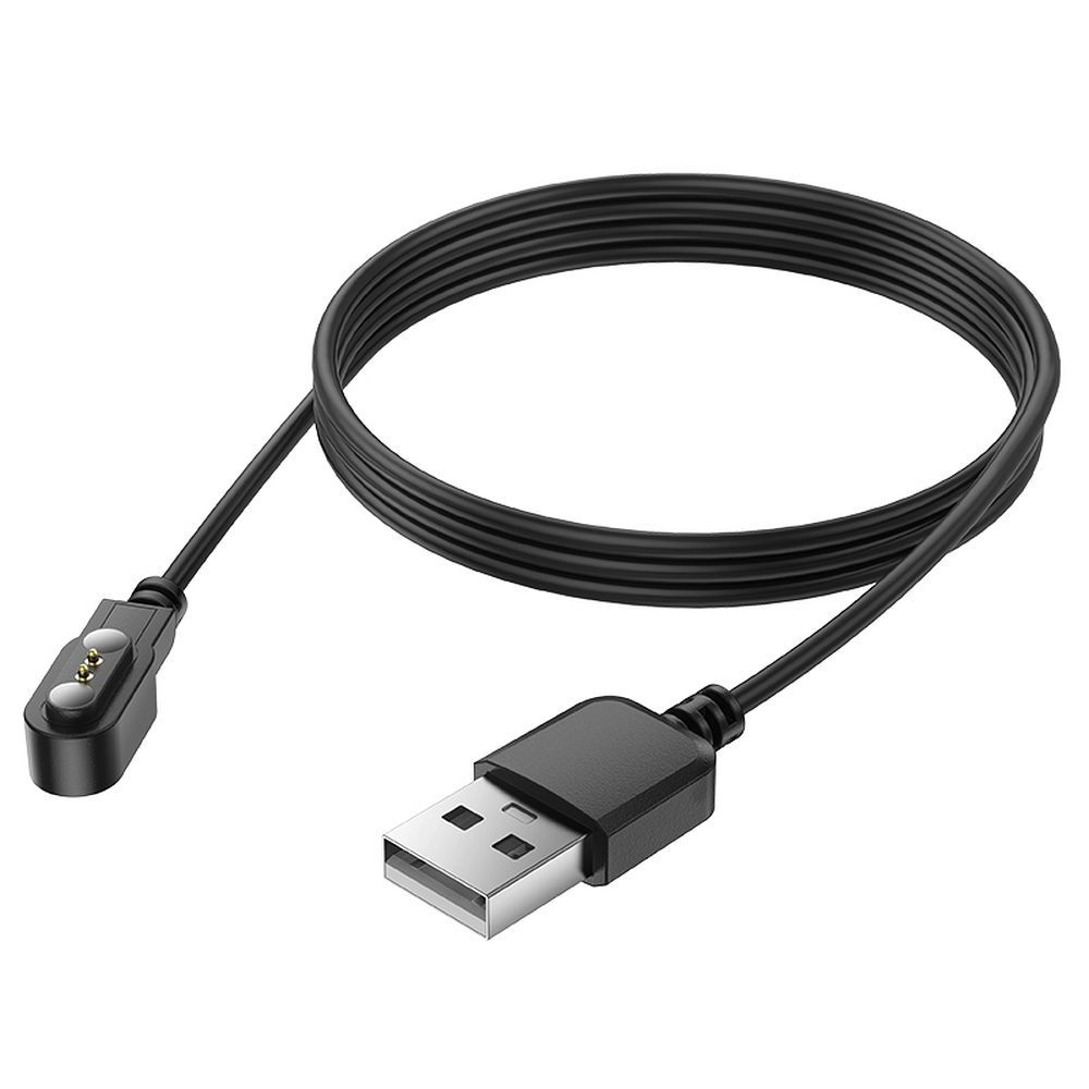 Cablu Incarcare pentru Smartwatch HOCO Y26 / Y27, USB-A, Negru