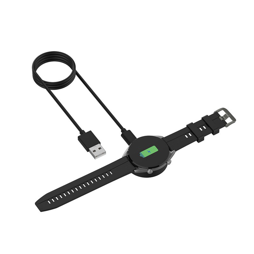 Cablu Incarcare Techsuit THC3 pentru Honor Watch / Huawei Watch Series, USB-A, Negru