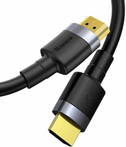 Cablu Video Baseus Cafule, HDMI - HDMI, 4K, 5m, Negru CADKLF-H01