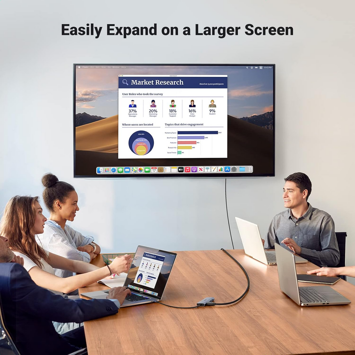 Cablu Video UGREEN HD118, HDMI - HDMI, 4K, 1.5m, Negru