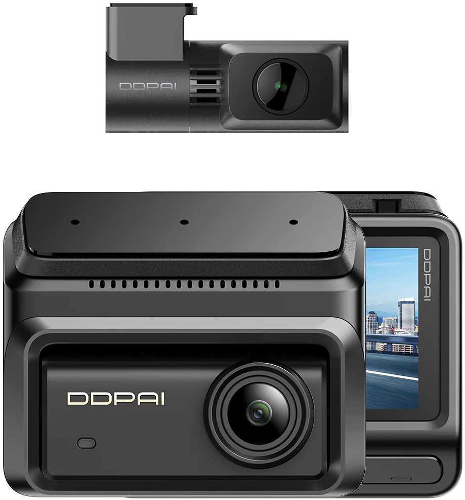 Camera Auto Fata Spate DDPAI Z90 Dual, 4K, 64Gb, Wi-Fi, GPS, Afisaj 3inch