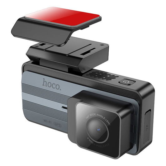 Camera Auto Fata Spate HOCO DV12, 2K, Wi-Fi, GPS, Afisaj 3.69inch