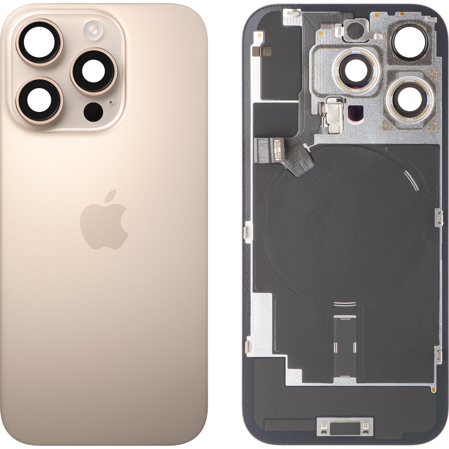 Capac Baterie Apple iPhone 16 Pro, Auriu (Desert Titanium), Swap Premium