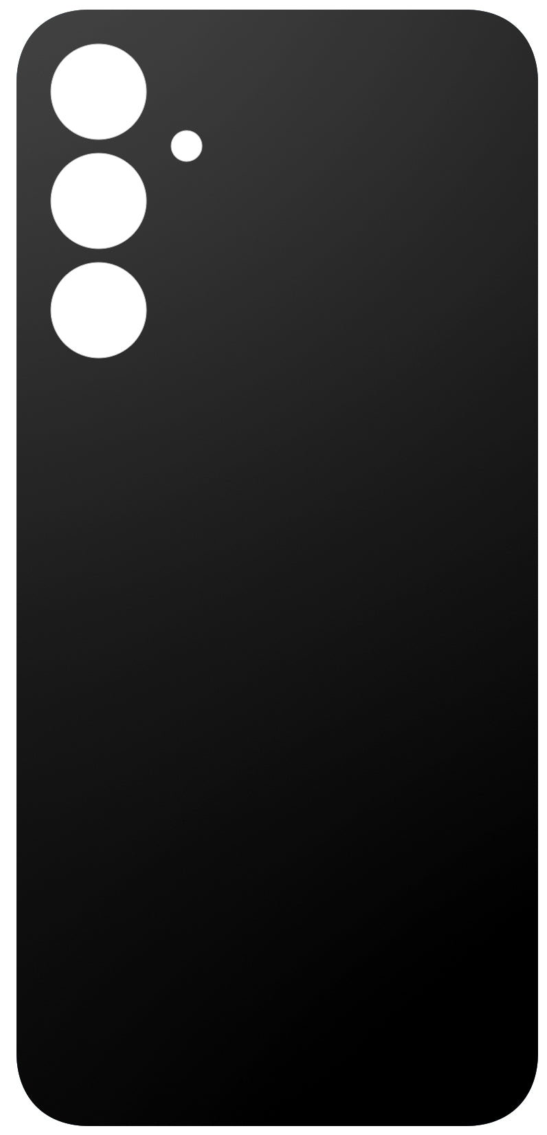 Capac Baterie compatibil cu Samsung Galaxy A25 A256, Negru