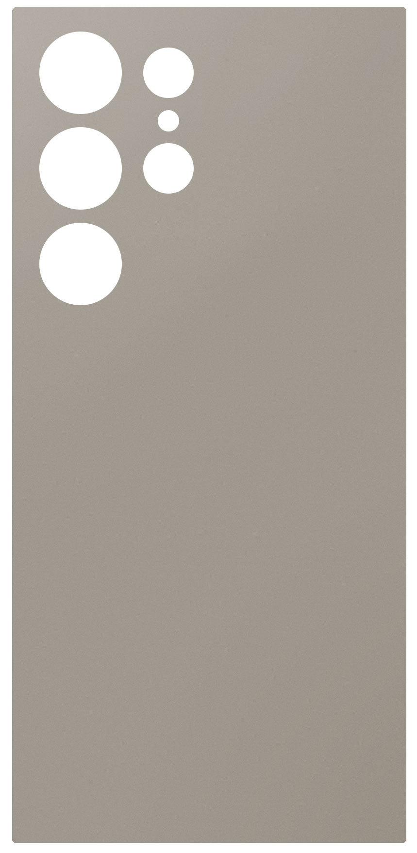 Capac Baterie compatibil cu Samsung Galaxy S24 Ultra S928, Gri