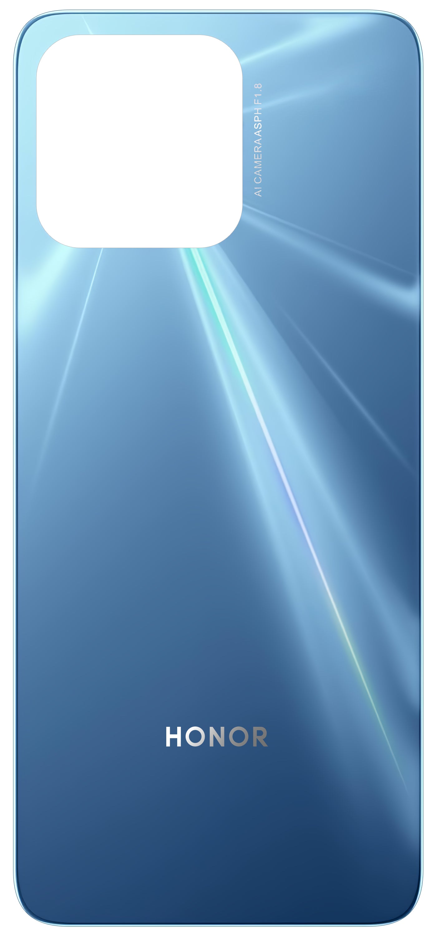 Capac Baterie Honor X6, Bleumarin (Ocean Blue), Service Pack 9707AACF