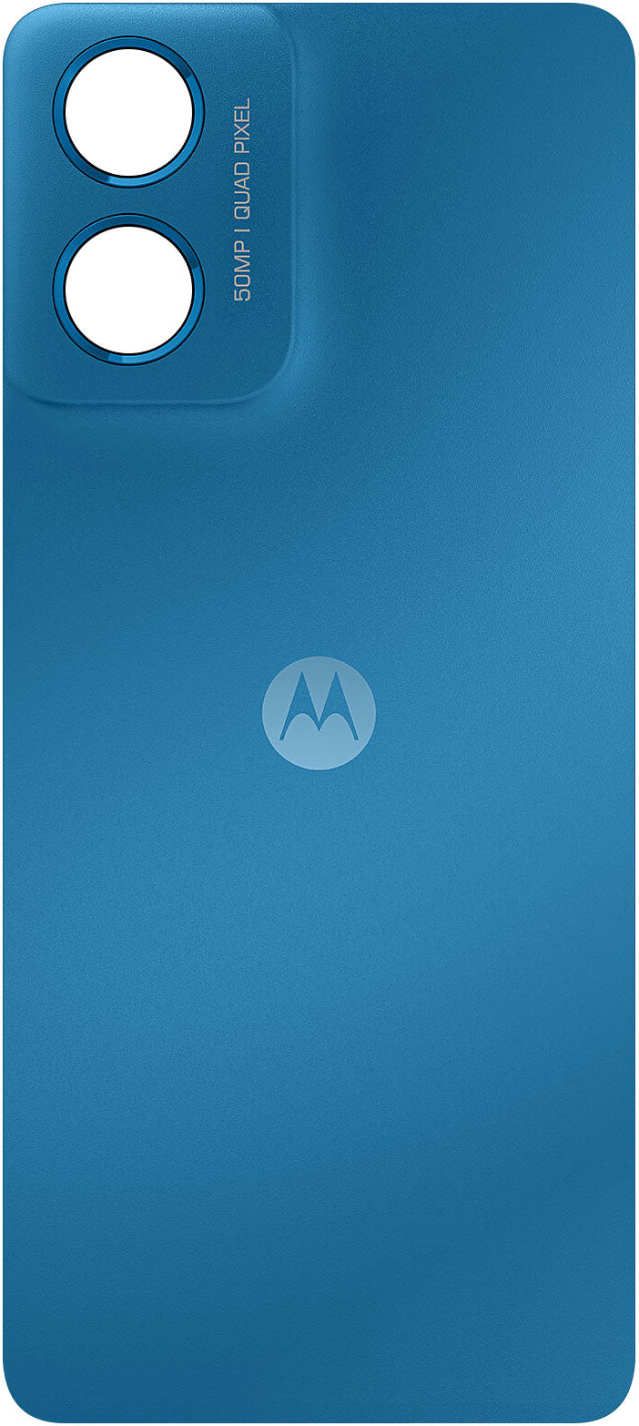 Capac Baterie Motorola Moto G04s, Albastru (Satin Blue), Service Pack 5S58C24269