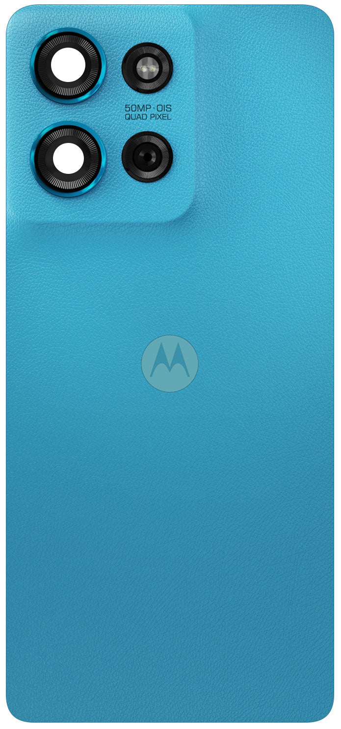 Capac Baterie Motorola Moto G75, Albastru (Aqua Blue), Service Pack 5S58C28852
