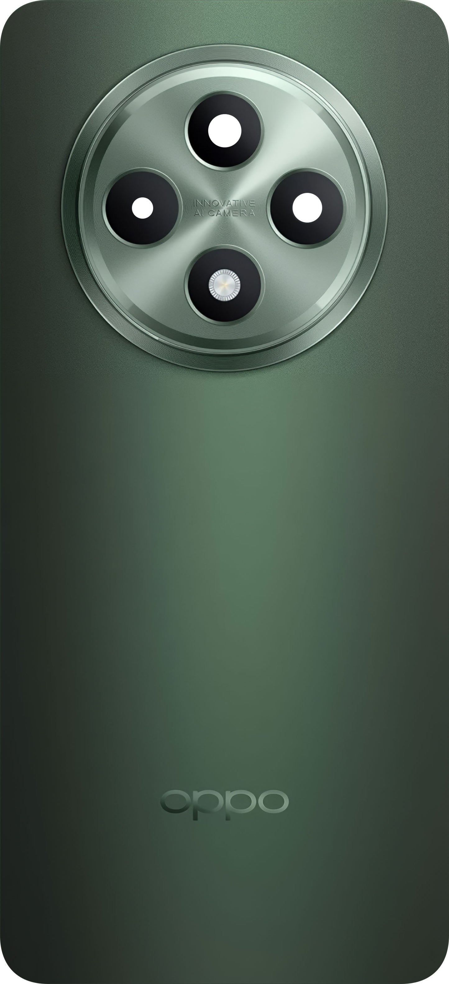 Capac Baterie Oppo Reno12 F, Verde (Olive Green), Service Pack 621033000345
