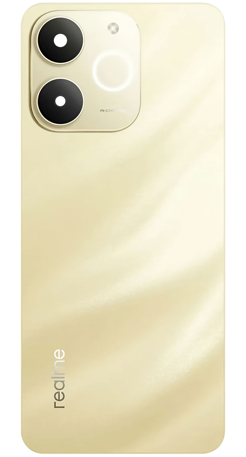 Capac Baterie Realme Note 70T, Auriu (Beach Gold), Service Pack 621033000697
