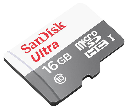 Card Memorie microSDHC SanDisk Ultra, 16Gb, Clasa 10 SDSQUNS-016G-GN3MN
