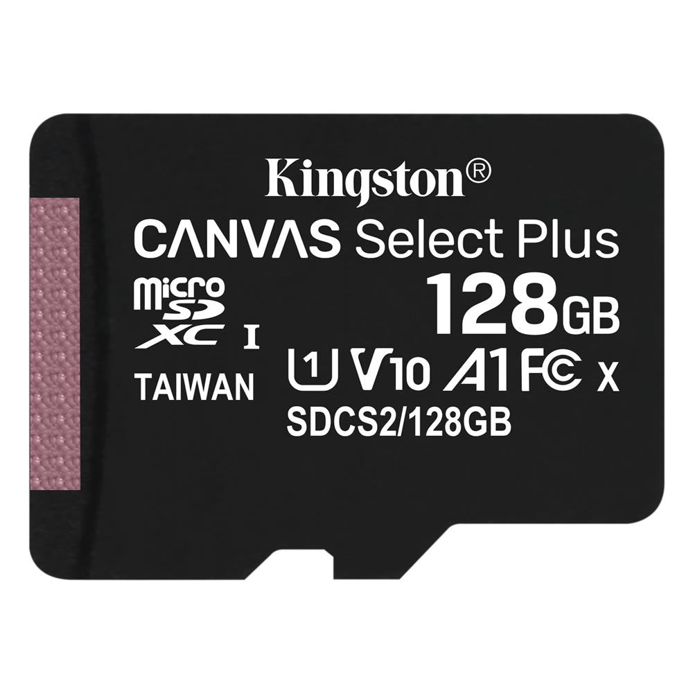 Kingston Canvas Select Plus microSDXC 128GB | Class 10 UHS-I | Speicherkarte