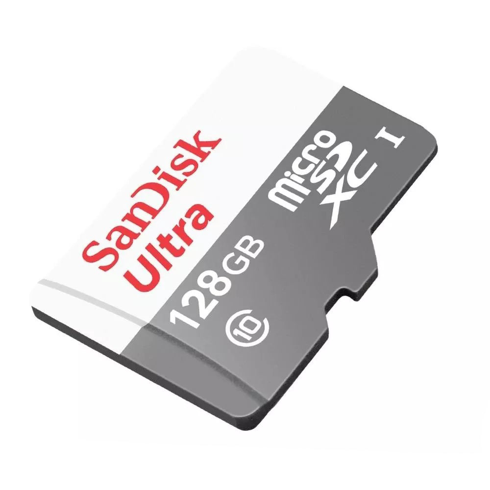 Card Memorie microSDXC SanDisk Ultra, 128Gb, Clasa 10 SDSQUNR-128G-GN6MN