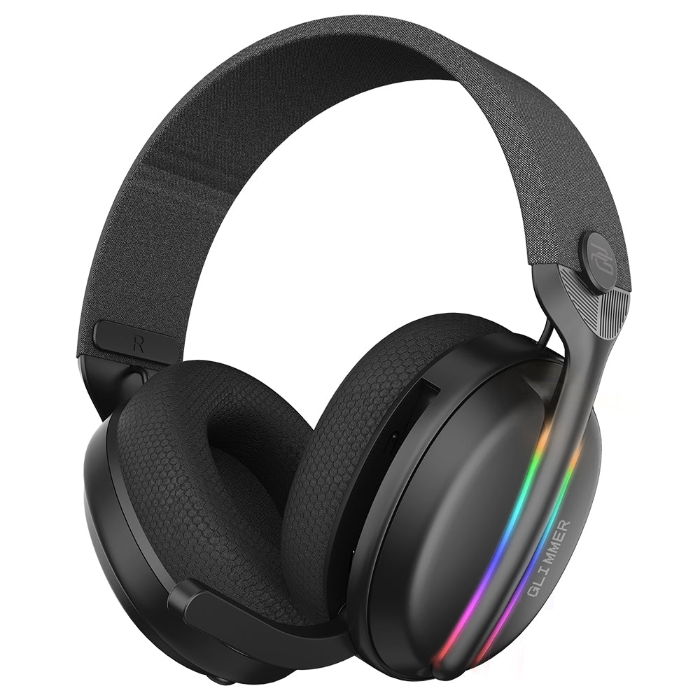Casti Gaming Wireless Proove Glimmer, RGB, BT / Wi-FI / Wired, Negre WHGL00022001