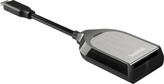 Cititor Card USB-C SanDisk Extreme PRO, SD, Gri SDDR-409-G46