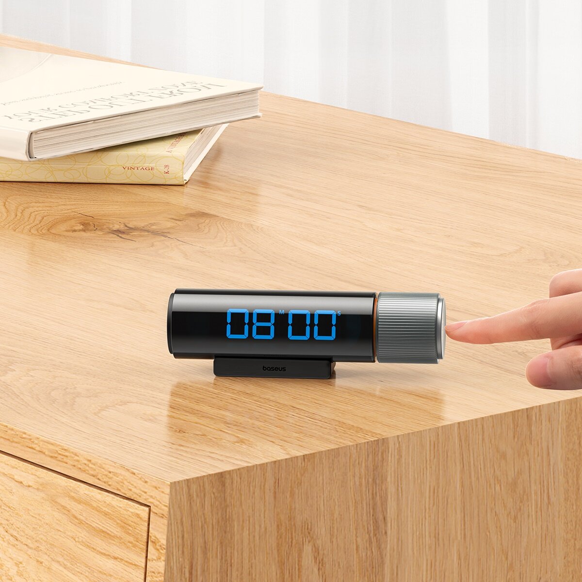 Timer Temporizator Baseus Heyo, Negru L60448003111-00