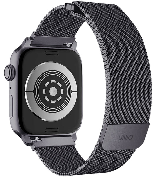 Curea UNIQ Dante pentru Apple Watch 45mm / 44mm / 42mm Series, Gri