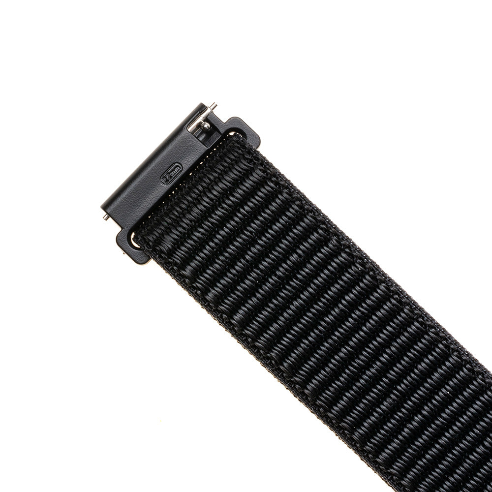 Curea Fixed Nylon pentru Huawei Watch / Xiaomi Watch Series, 22mm, Neagra