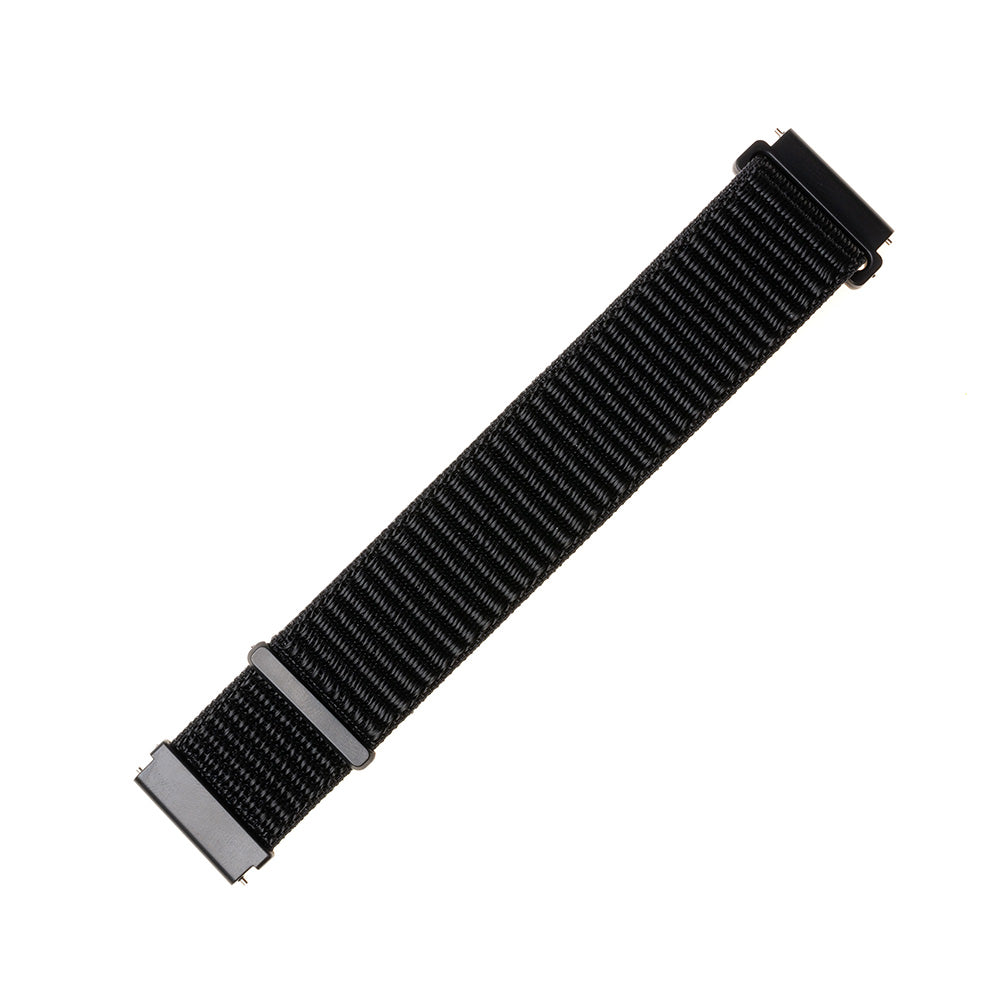 Curea Fixed Nylon pentru Huawei Watch / Xiaomi Watch Series, 22mm, Neagra