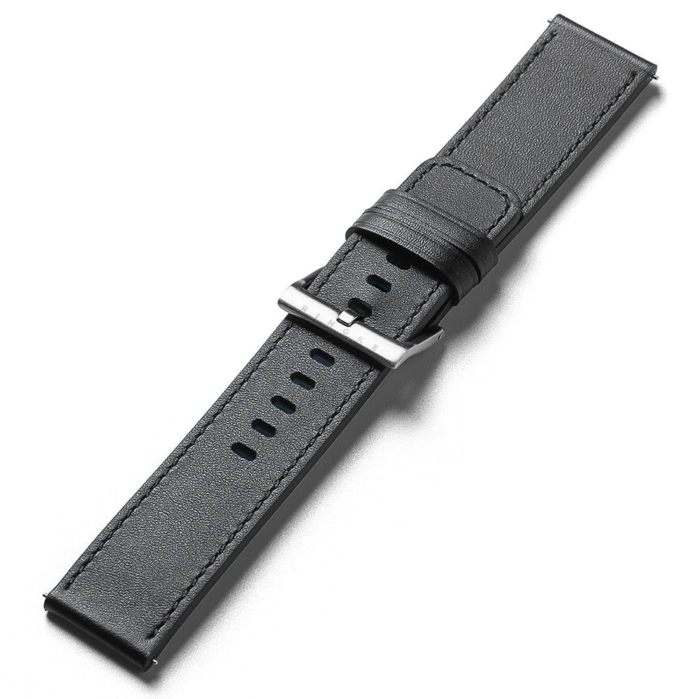 Curea Ringke One Basic Bold pentru Fossil Watch / Mobvoi Watch / Suunto Watch Series, 24mm, Neagra