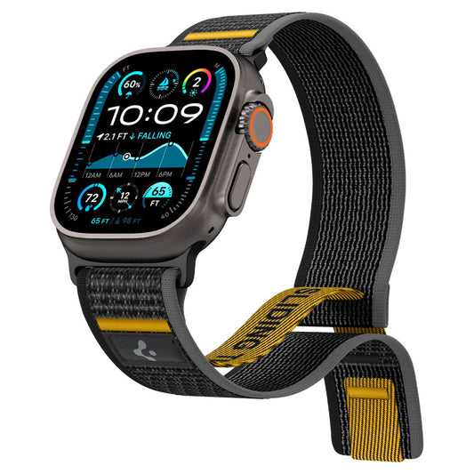 Curea Spigen Athlex Air pentru Apple Watch 49mm / 46mm / 45mm / 44mm Series, Neagra