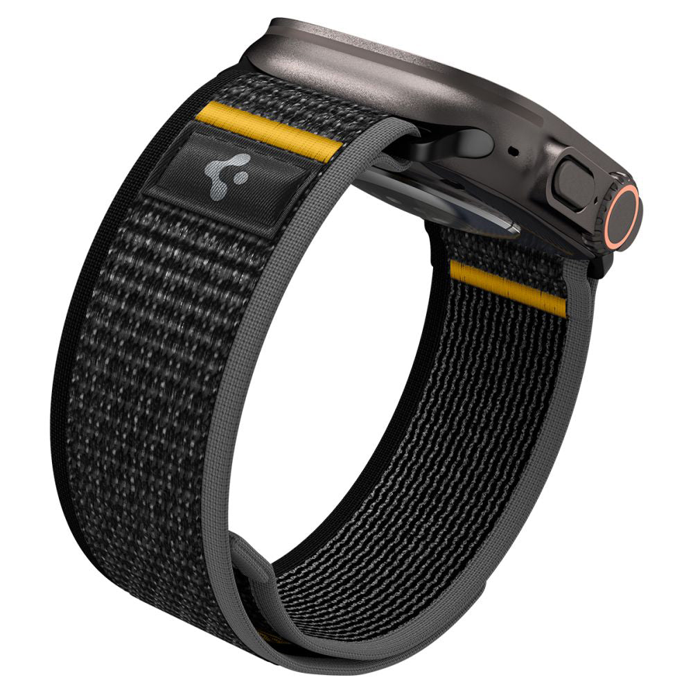 Curea Spigen Athlex Air pentru Apple Watch 49mm / 46mm / 45mm / 44mm Series, Neagra AMP09033